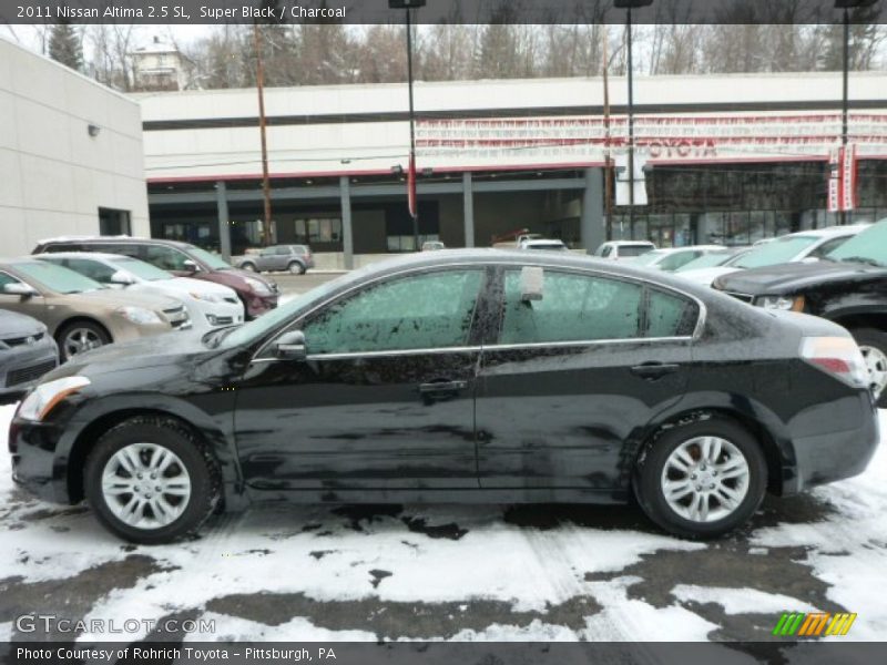 Super Black / Charcoal 2011 Nissan Altima 2.5 SL
