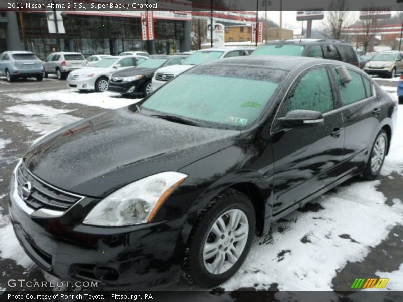 Super Black / Charcoal 2011 Nissan Altima 2.5 SL