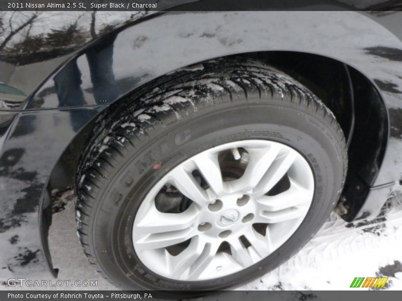 Super Black / Charcoal 2011 Nissan Altima 2.5 SL