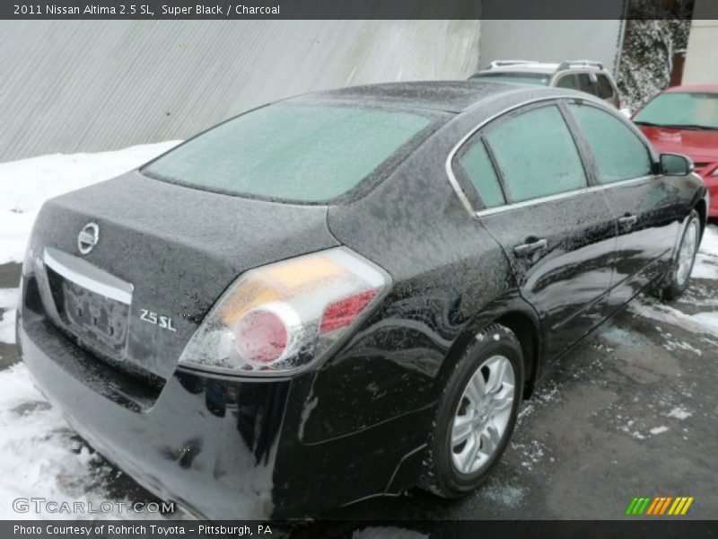 Super Black / Charcoal 2011 Nissan Altima 2.5 SL