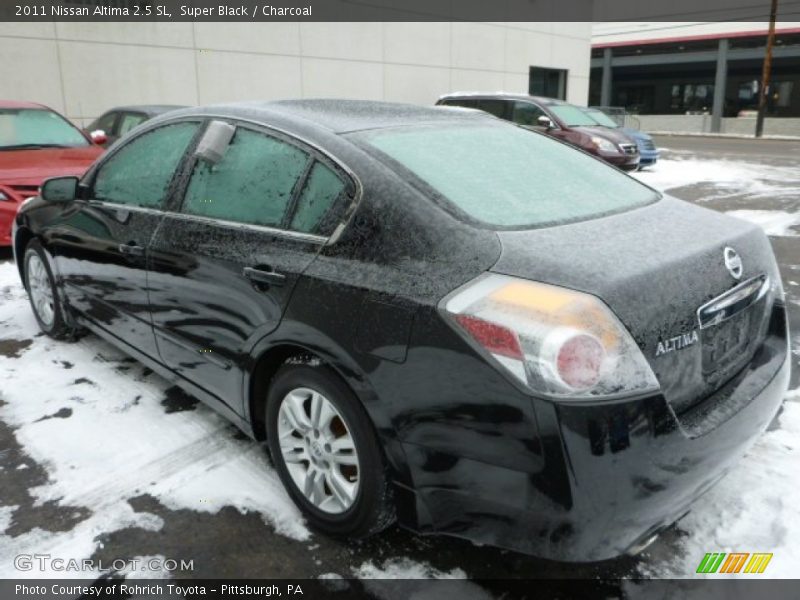 Super Black / Charcoal 2011 Nissan Altima 2.5 SL