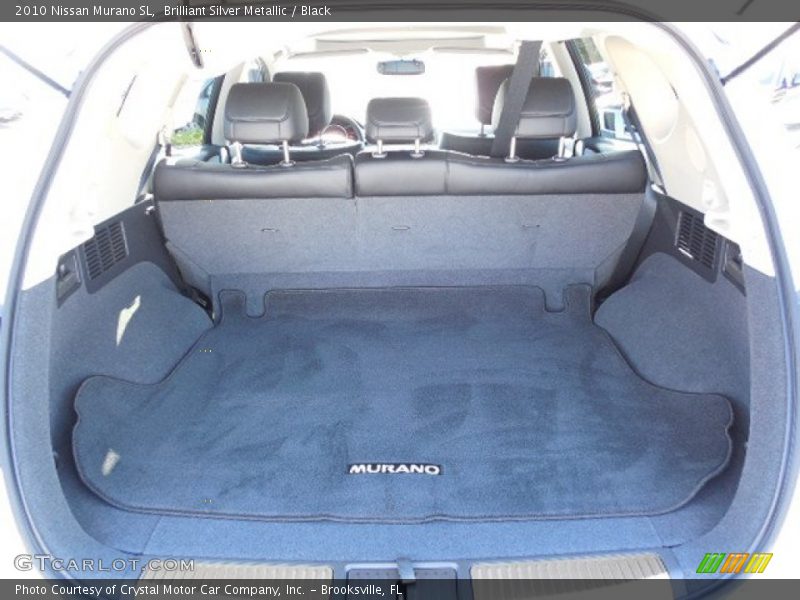 Brilliant Silver Metallic / Black 2010 Nissan Murano SL