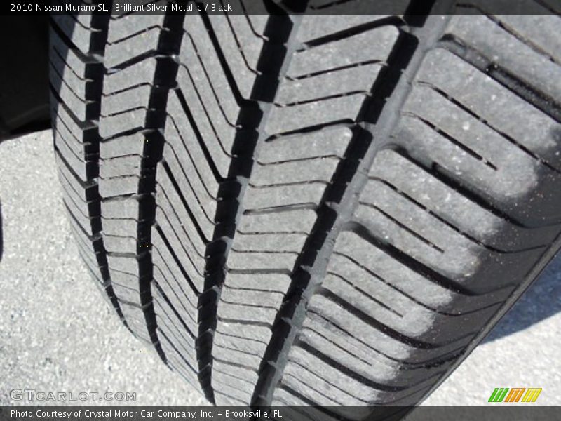 Brilliant Silver Metallic / Black 2010 Nissan Murano SL