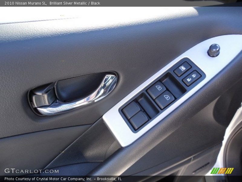 Brilliant Silver Metallic / Black 2010 Nissan Murano SL