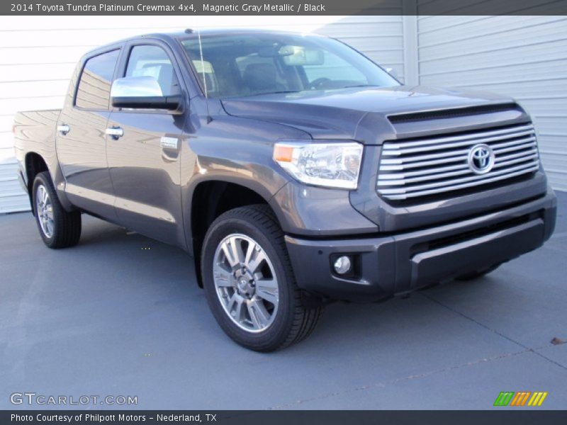 Magnetic Gray Metallic / Black 2014 Toyota Tundra Platinum Crewmax 4x4