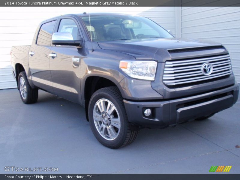 Magnetic Gray Metallic / Black 2014 Toyota Tundra Platinum Crewmax 4x4