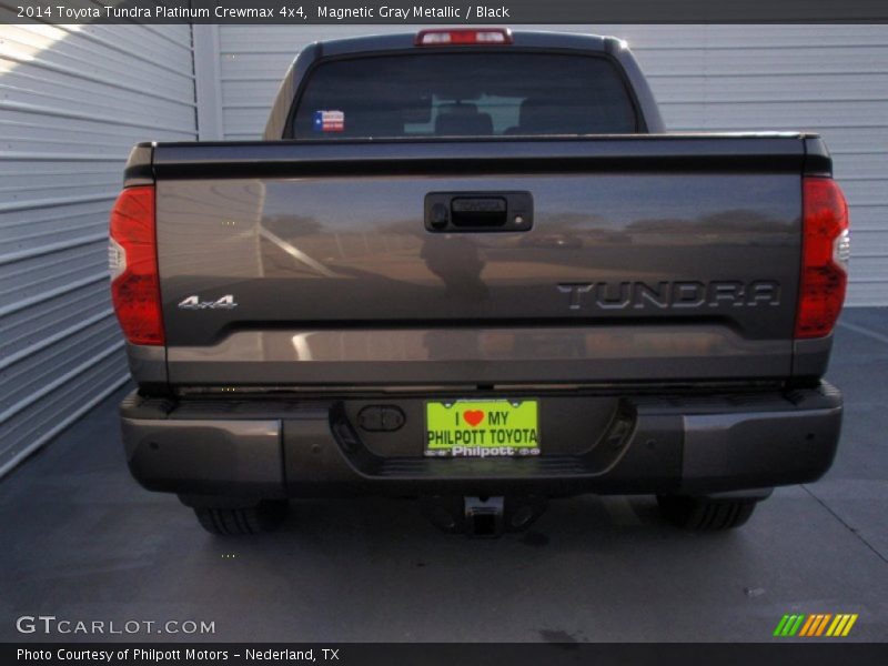 Magnetic Gray Metallic / Black 2014 Toyota Tundra Platinum Crewmax 4x4