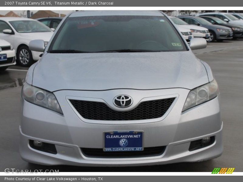 Titanium Metallic / Dark Charcoal 2007 Toyota Camry SE V6
