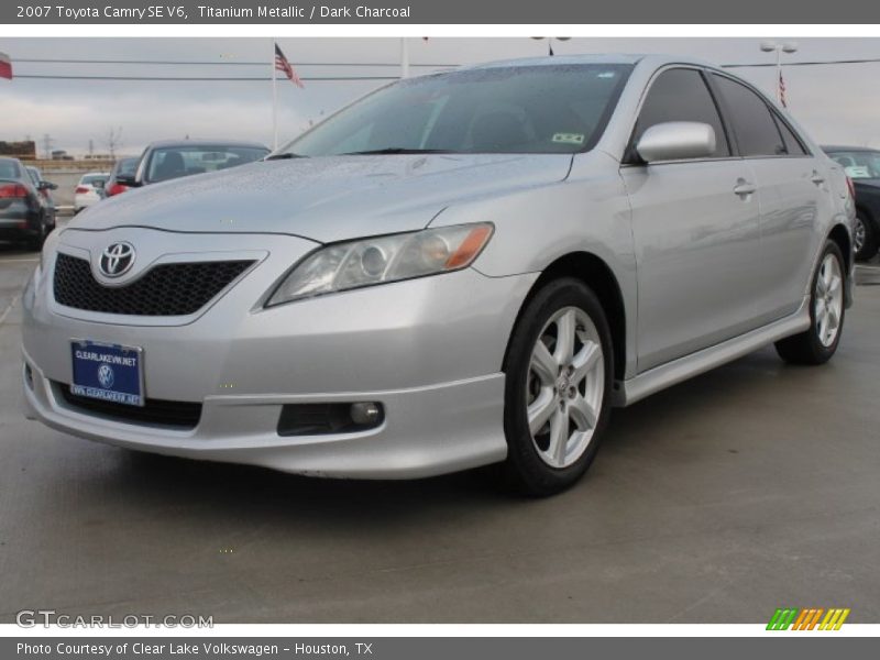 Titanium Metallic / Dark Charcoal 2007 Toyota Camry SE V6