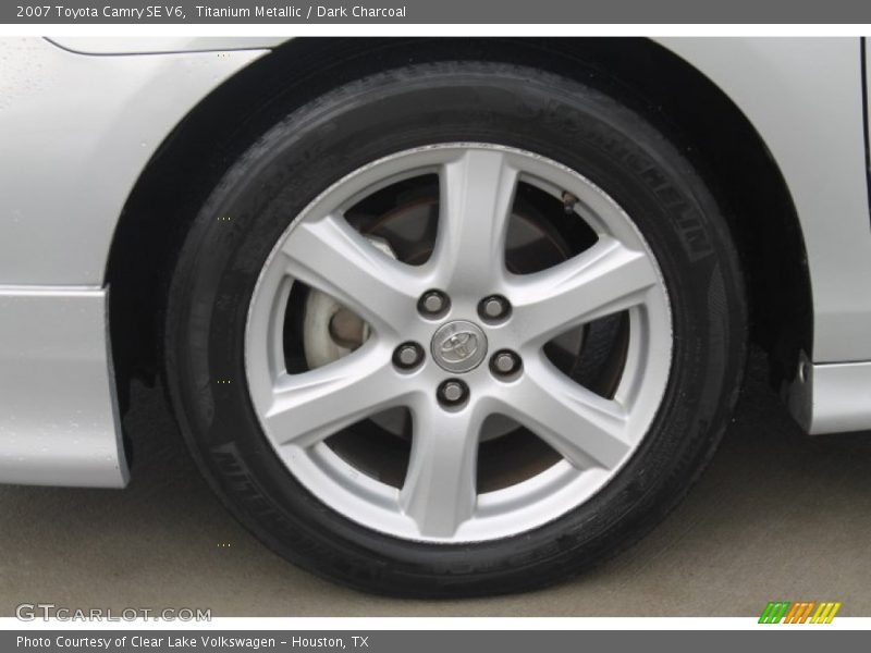 Titanium Metallic / Dark Charcoal 2007 Toyota Camry SE V6