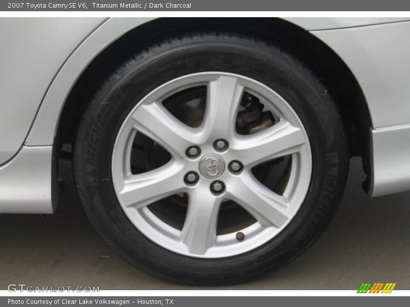 Titanium Metallic / Dark Charcoal 2007 Toyota Camry SE V6