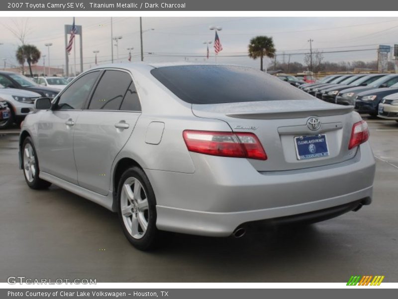 Titanium Metallic / Dark Charcoal 2007 Toyota Camry SE V6