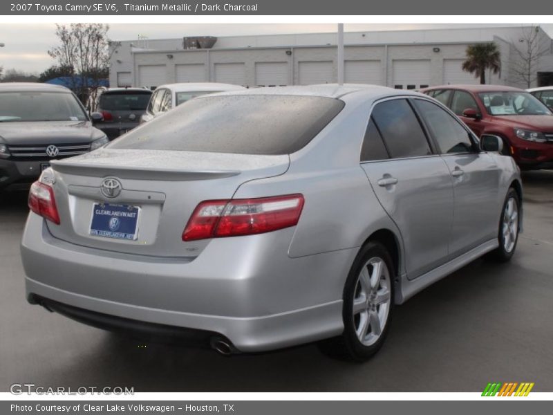 Titanium Metallic / Dark Charcoal 2007 Toyota Camry SE V6