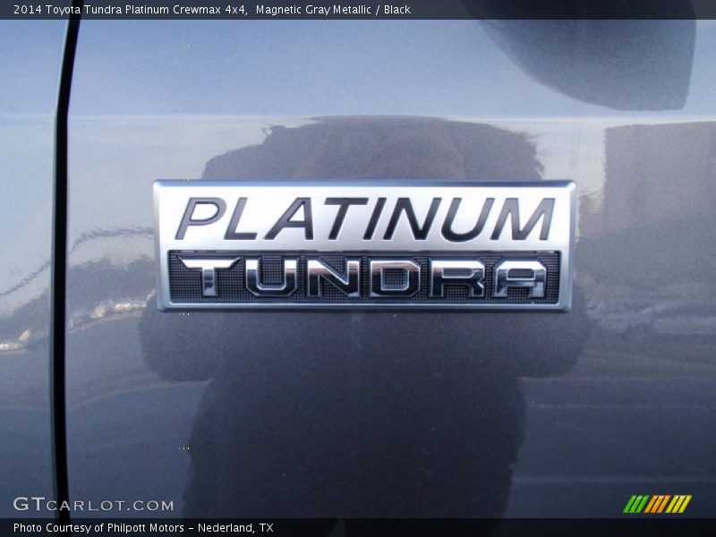 Magnetic Gray Metallic / Black 2014 Toyota Tundra Platinum Crewmax 4x4