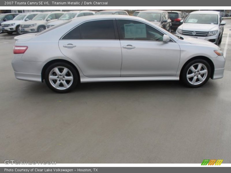 Titanium Metallic / Dark Charcoal 2007 Toyota Camry SE V6