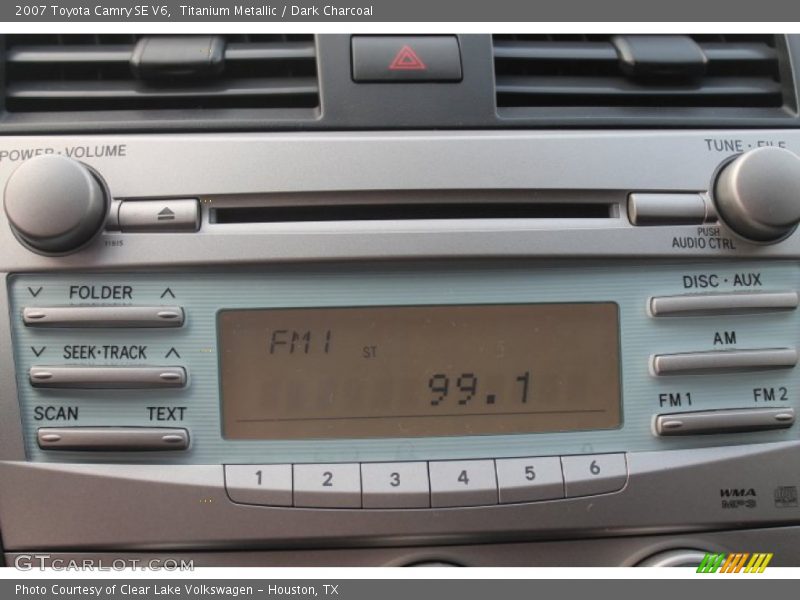 Titanium Metallic / Dark Charcoal 2007 Toyota Camry SE V6