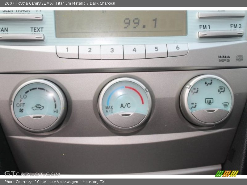 Titanium Metallic / Dark Charcoal 2007 Toyota Camry SE V6