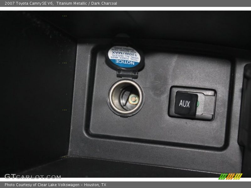 Titanium Metallic / Dark Charcoal 2007 Toyota Camry SE V6