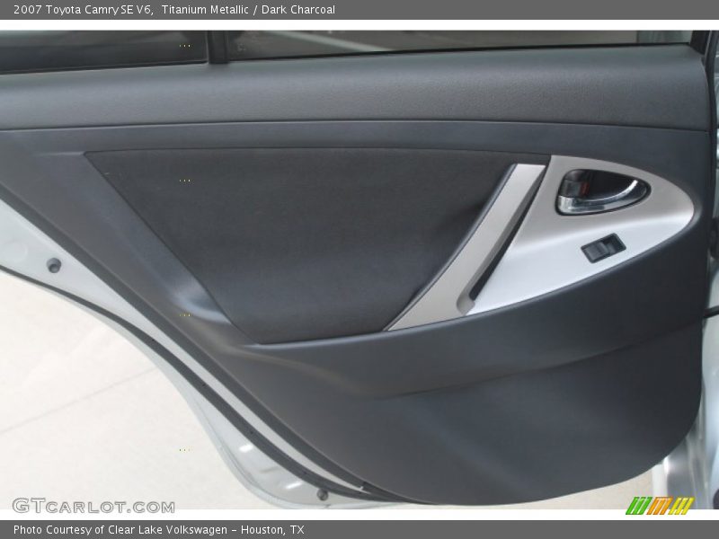 Titanium Metallic / Dark Charcoal 2007 Toyota Camry SE V6