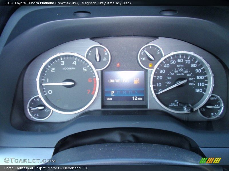 Magnetic Gray Metallic / Black 2014 Toyota Tundra Platinum Crewmax 4x4