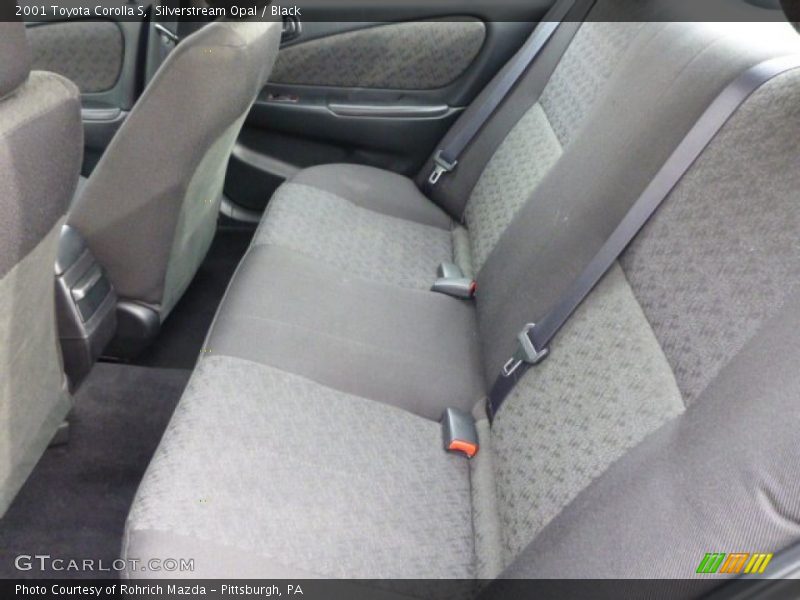Rear Seat of 2001 Corolla S