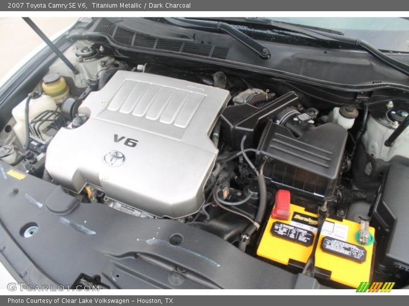 Titanium Metallic / Dark Charcoal 2007 Toyota Camry SE V6