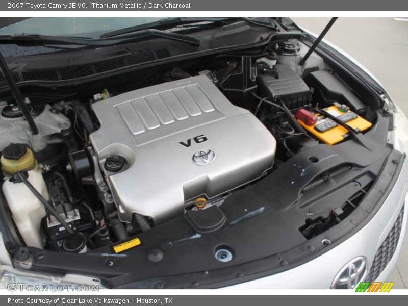 Titanium Metallic / Dark Charcoal 2007 Toyota Camry SE V6