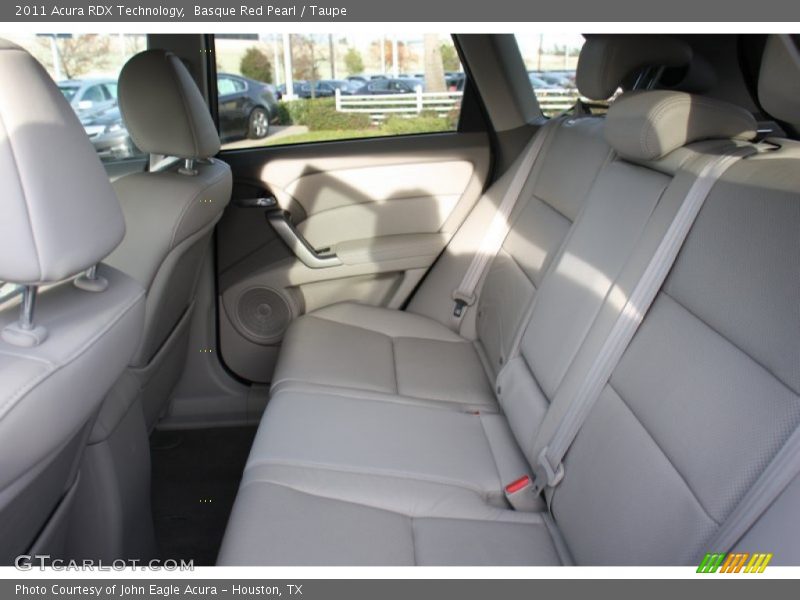 Basque Red Pearl / Taupe 2011 Acura RDX Technology