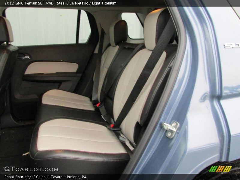 Steel Blue Metallic / Light Titanium 2012 GMC Terrain SLT AWD