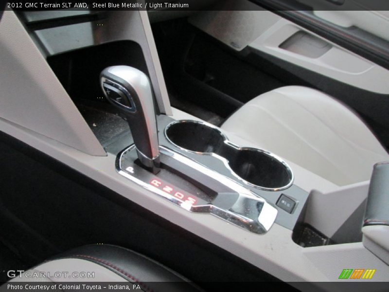 Steel Blue Metallic / Light Titanium 2012 GMC Terrain SLT AWD
