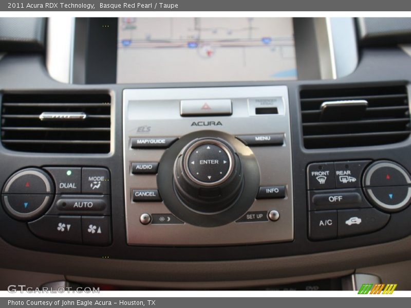 Basque Red Pearl / Taupe 2011 Acura RDX Technology