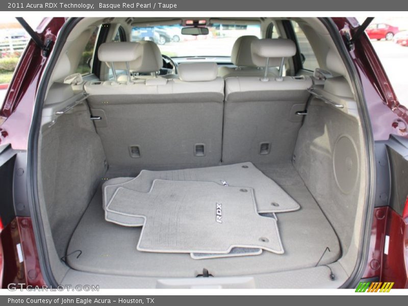 Basque Red Pearl / Taupe 2011 Acura RDX Technology