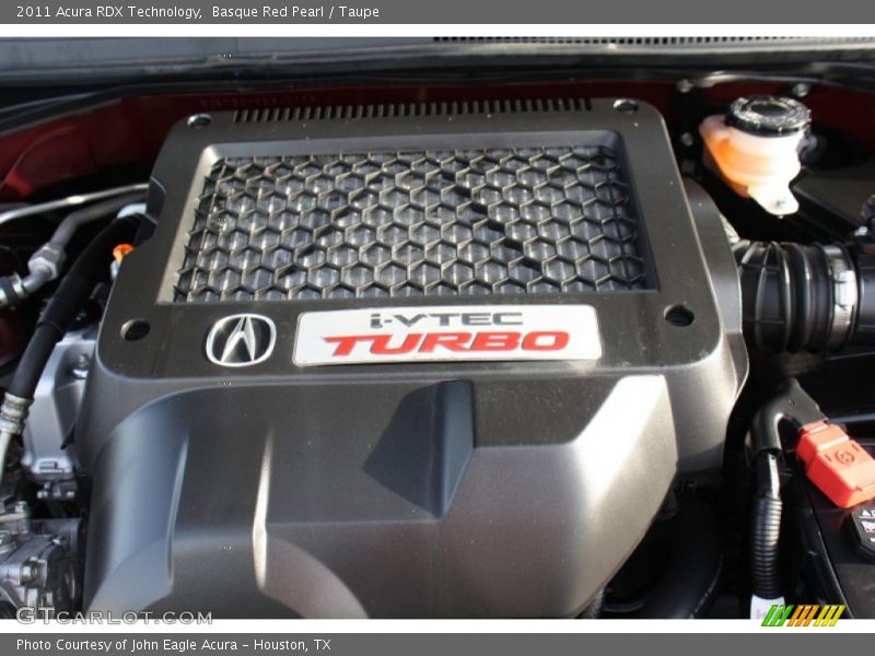 Basque Red Pearl / Taupe 2011 Acura RDX Technology
