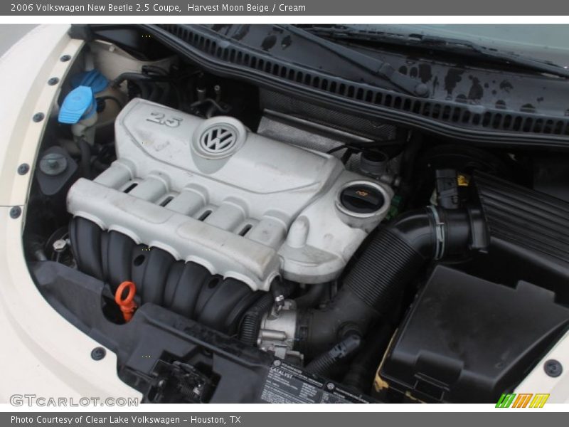  2006 New Beetle 2.5 Coupe Engine - 2.5L DOHC 20V Inline 5 Cylinder