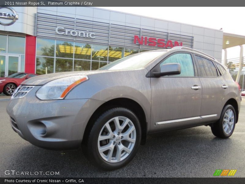 Platinum Graphite / Gray 2011 Nissan Rogue SL