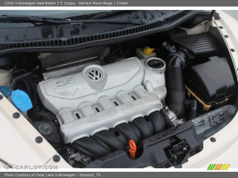  2006 New Beetle 2.5 Coupe Engine - 2.5L DOHC 20V Inline 5 Cylinder