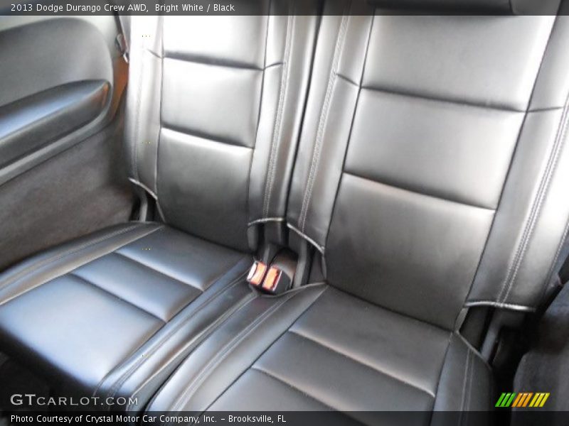 Bright White / Black 2013 Dodge Durango Crew AWD
