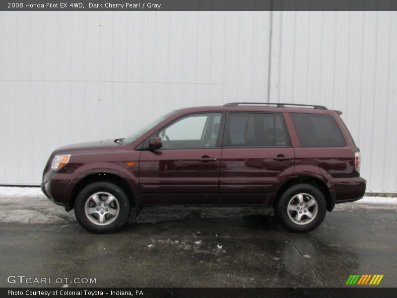  2008 Pilot EX 4WD Dark Cherry Pearl