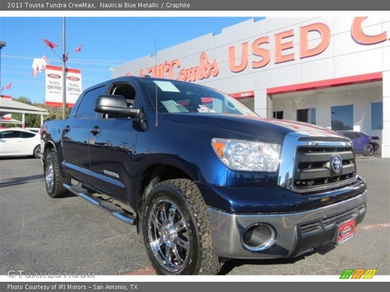 Nautical Blue Metallic / Graphite 2013 Toyota Tundra CrewMax