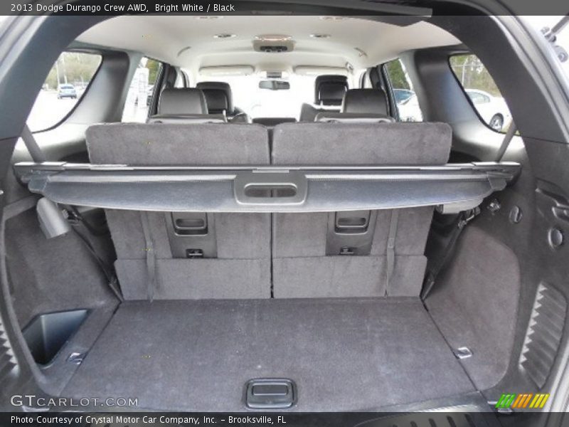Bright White / Black 2013 Dodge Durango Crew AWD