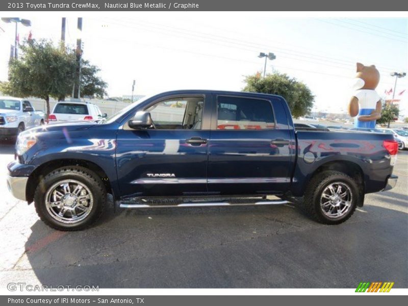 Nautical Blue Metallic / Graphite 2013 Toyota Tundra CrewMax