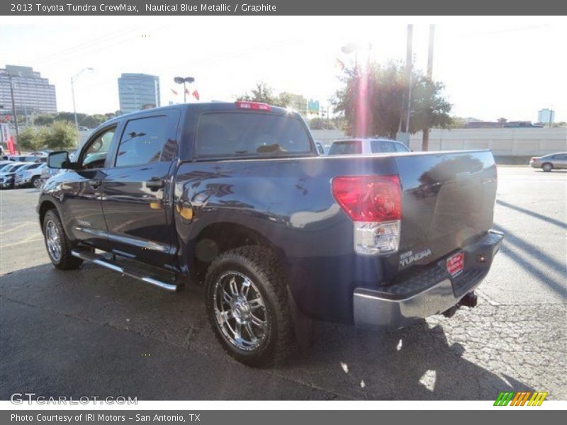 Nautical Blue Metallic / Graphite 2013 Toyota Tundra CrewMax