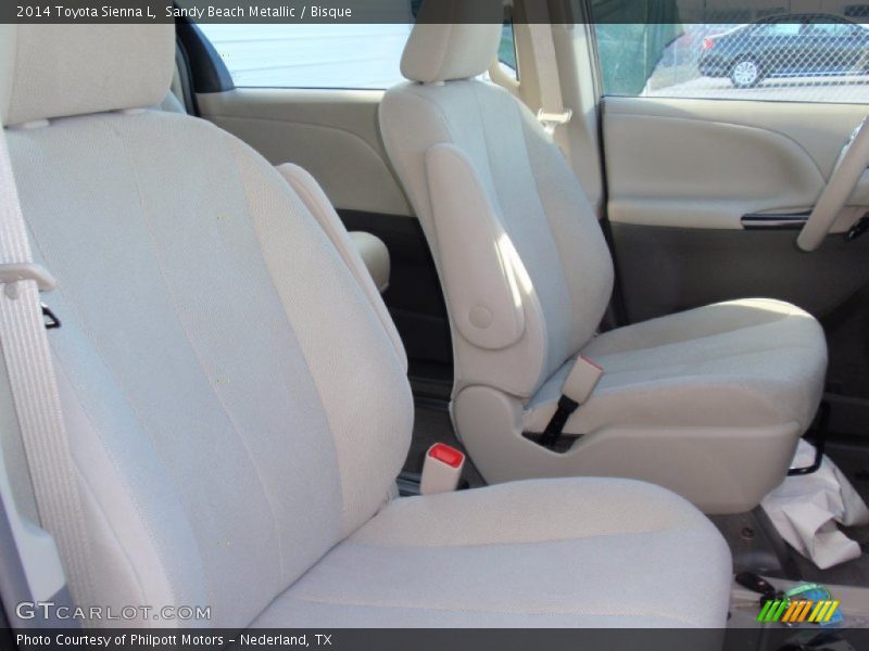 Sandy Beach Metallic / Bisque 2014 Toyota Sienna L