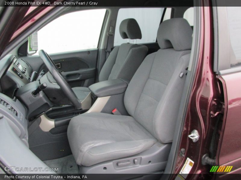 Front Seat of 2008 Pilot EX 4WD