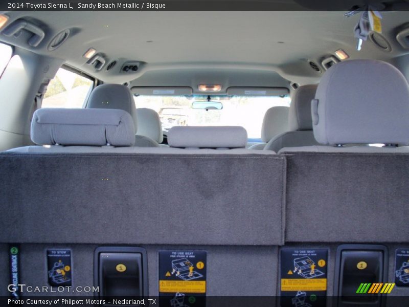 Sandy Beach Metallic / Bisque 2014 Toyota Sienna L
