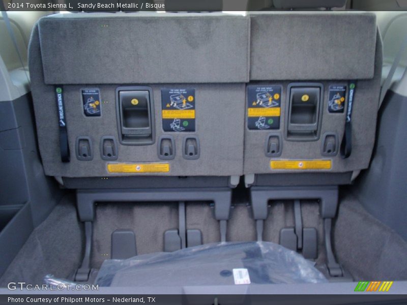 Sandy Beach Metallic / Bisque 2014 Toyota Sienna L