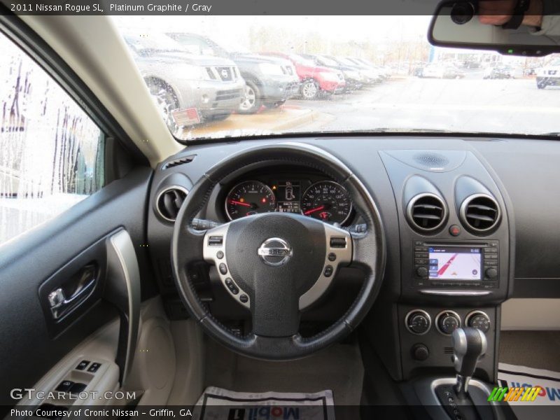 Platinum Graphite / Gray 2011 Nissan Rogue SL
