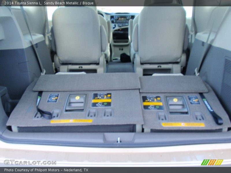 Sandy Beach Metallic / Bisque 2014 Toyota Sienna L