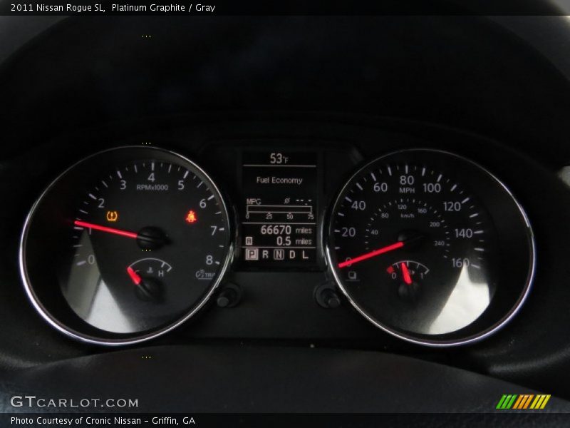 Platinum Graphite / Gray 2011 Nissan Rogue SL