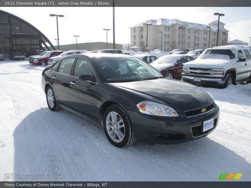 Ashen Gray Metallic / Ebony 2013 Chevrolet Impala LTZ